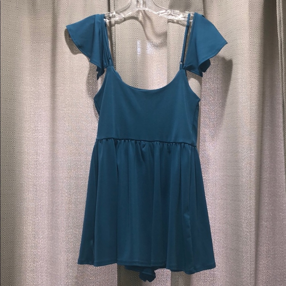 Blue Romper